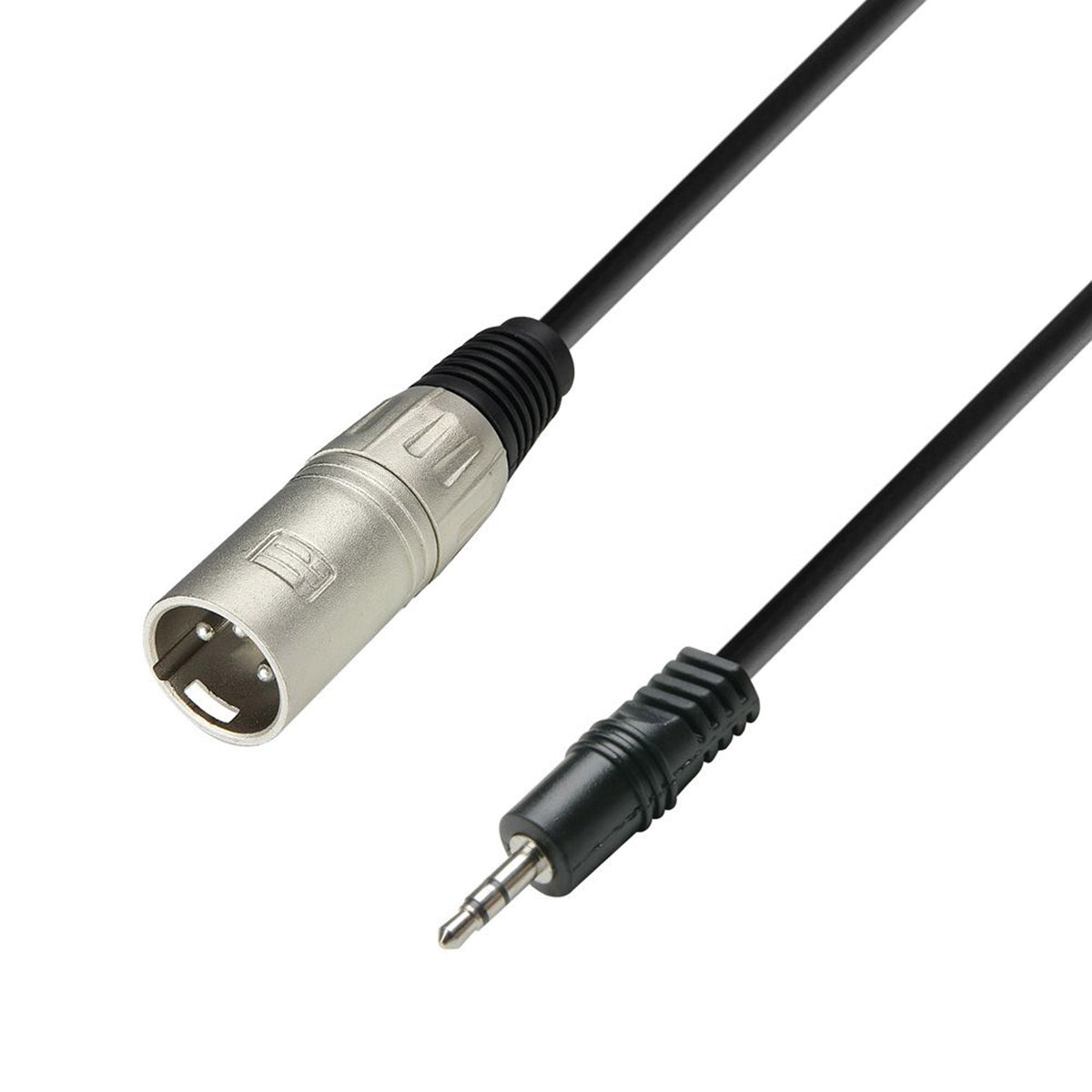 Câble de microphone Adam Hall 3 STAR BWM 0100 & XLR femelle vers jack TRS 6,3 mm - 0,9 m