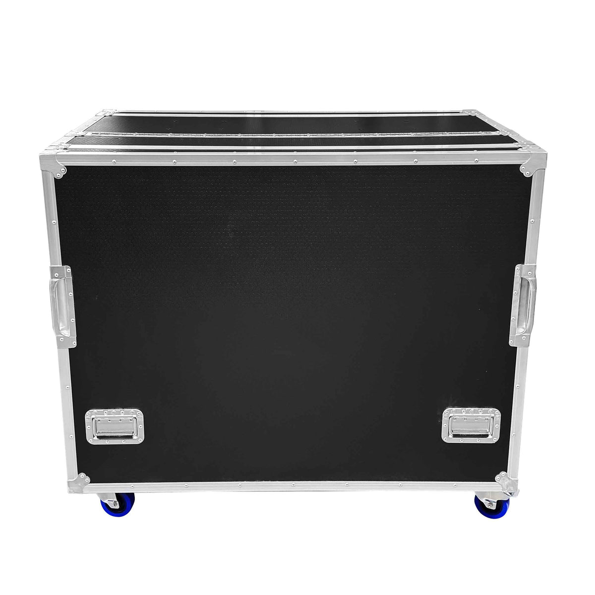 Odyssey FLYPACK2 Portable Dual Bay Video Production Workstation Flight Case with 2 x 12U and 2 x 4U Rack Space
