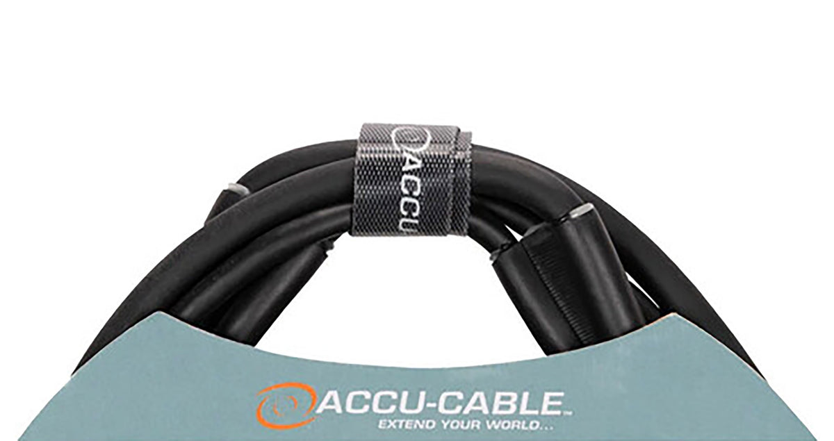 Accu-Cable SPD351 3 ft DMX Combo Cable with IP65 Power Rating