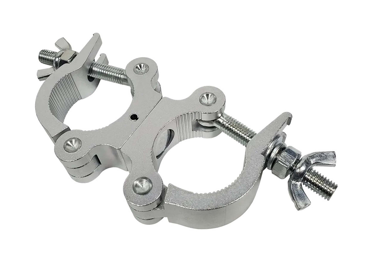 Blizzard Lighting Klamp-D, Double Cheeseborough Clamp for 2-Inch Truss