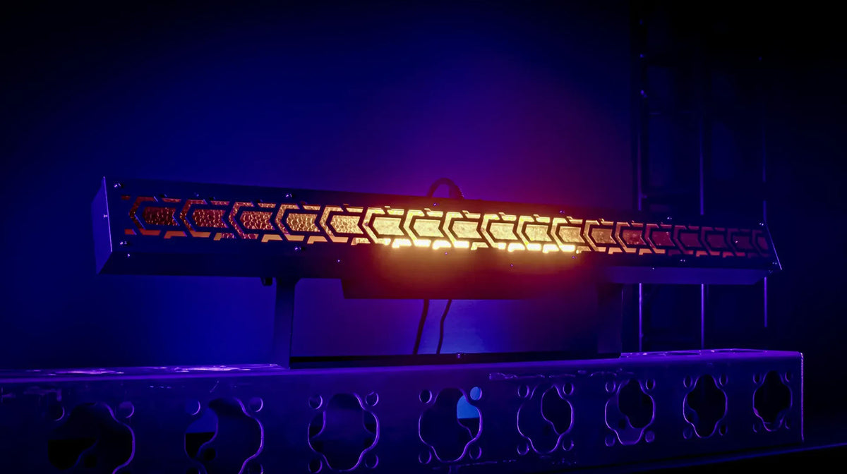 Blizzard Lighting Lux Reactor LED Bar with Strobe and RGB Aura Effects - 3.3'