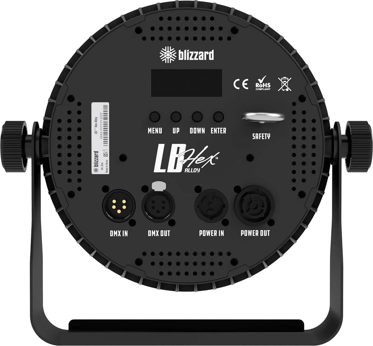 Blizzard Lighting LB Hex Alloy Wash Light
