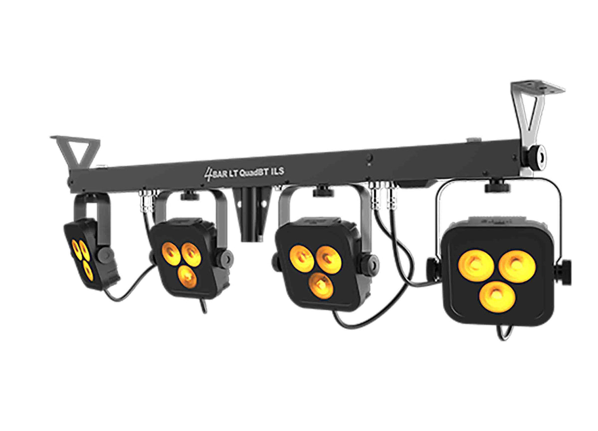 B-Stock: Chauvet DJ 4BAR LT QuadBT ILS Pack and Go Wash Lighting Systems with ILS