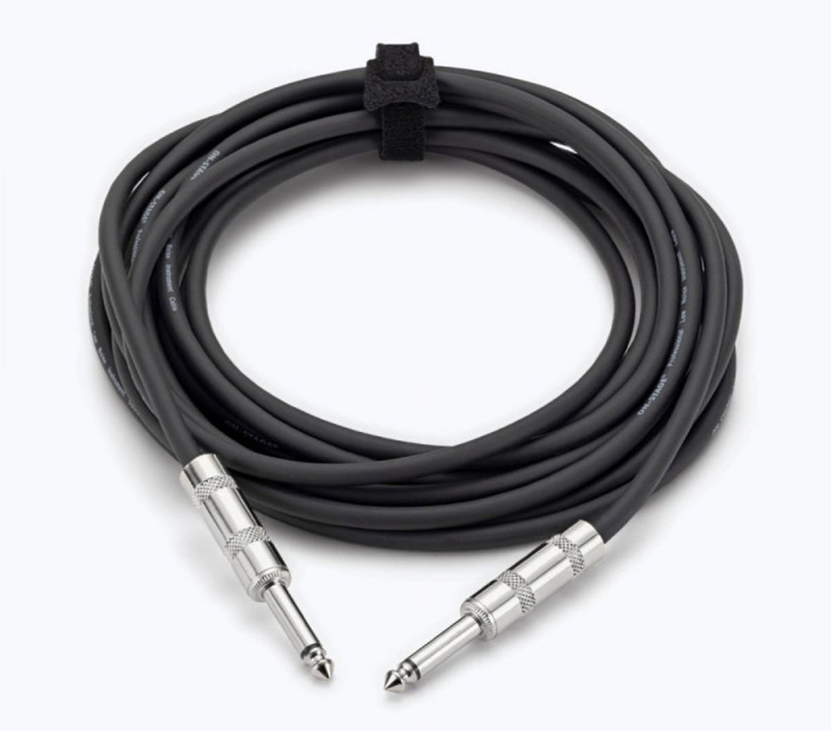 On-Stage IC-20 20' Instrument Cable with Neutrik QTR-QTR Connectors and 20 AWG Copper