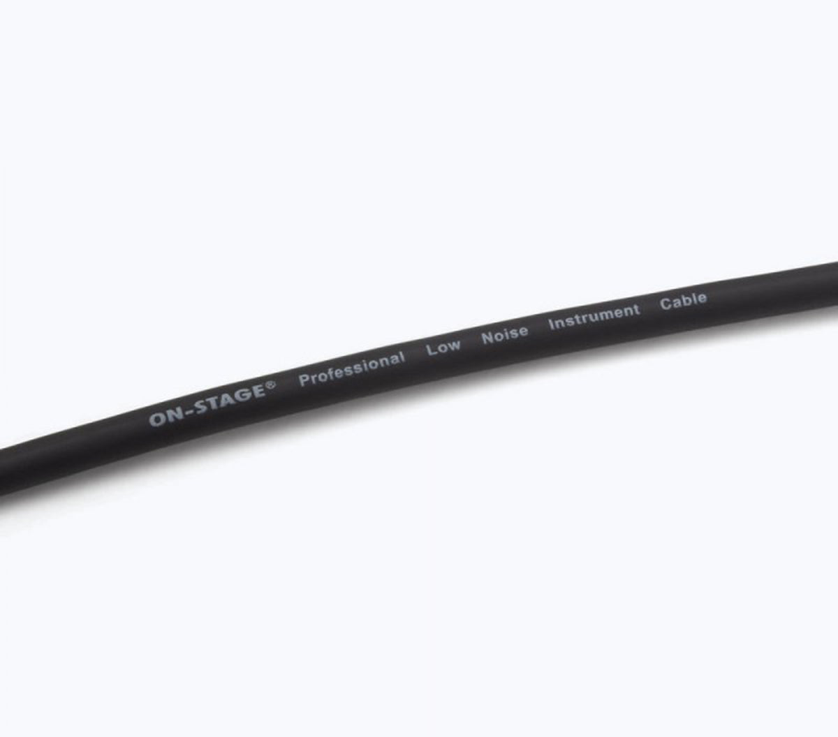 On-Stage IC-20 20' Instrument Cable with Neutrik QTR-QTR Connectors and 20 AWG Copper