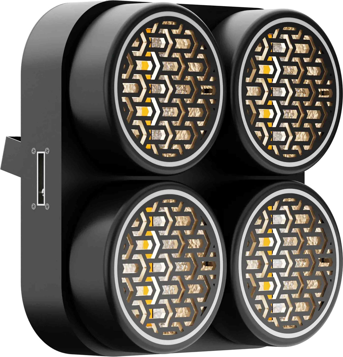 Blizzard Lighting Lux Quadra X4 Quad-Cell Warm-White Blinder with RGB Effects