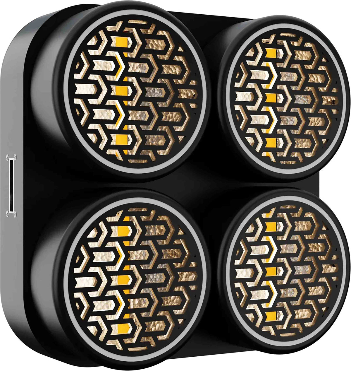 Blizzard Lighting Lux Quadra X4 Quad-Cell Warm-White Blinder with RGB Effects