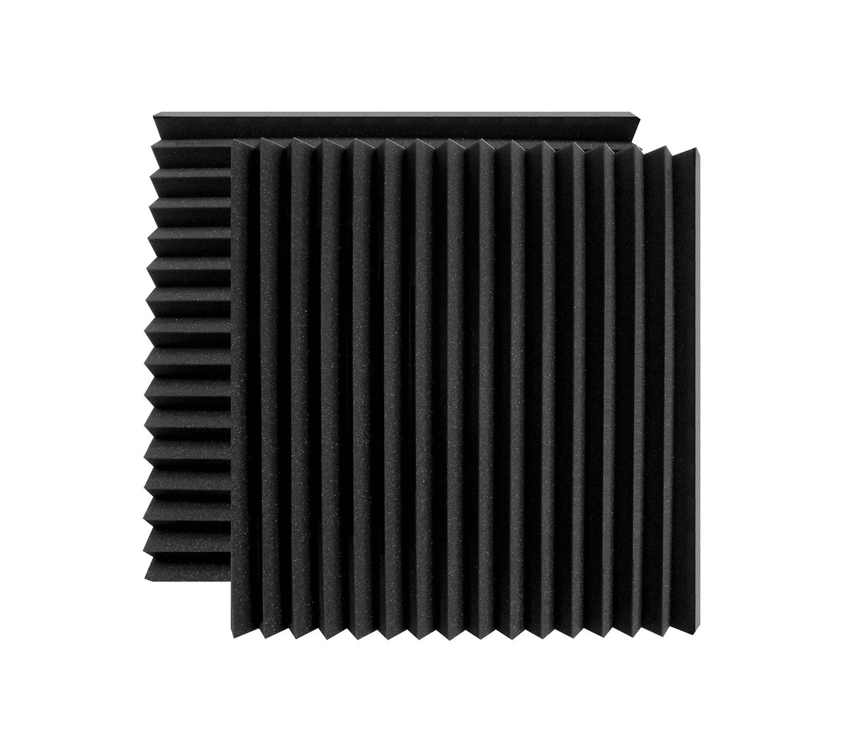 Ultimate Support WPW-24_12 Wedge Acoustic Foam Panels Charcoal - 12 Pack