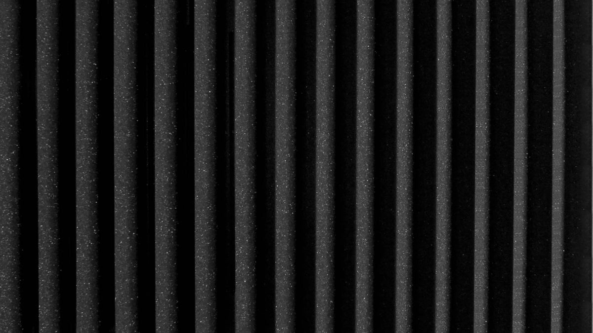 Ultimate Support WPW-24_12 Wedge Acoustic Foam Panels Charcoal - 12 Pack