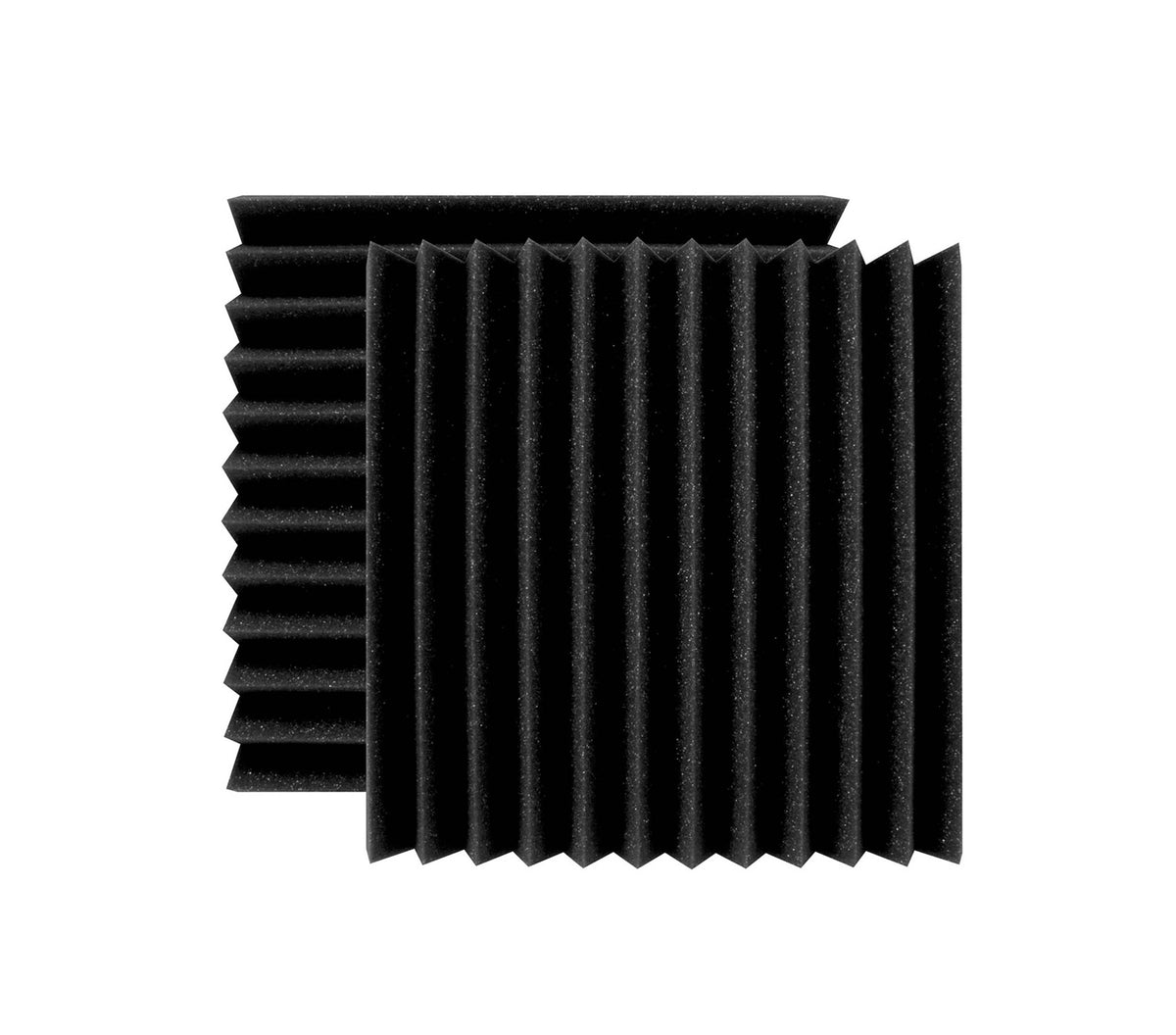 Ultimate Support WPW-12_24 Acoustic Foam Panels in Charcoal – 24 Pack