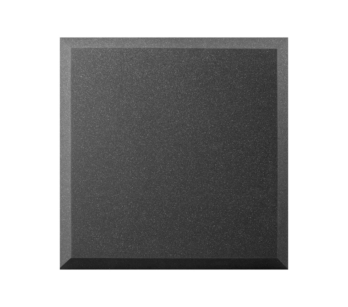Ultimate Support WPB-24_12 Beveled Acoustic Foam Panels in Charcoal - 12 Pack