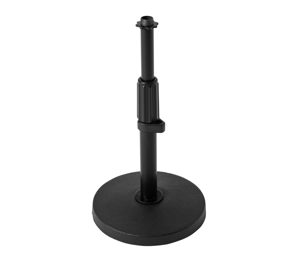 Ultimate Support JS-DMS50 Desktop Microphone Stand with Adjustable Height Weighted Round Base