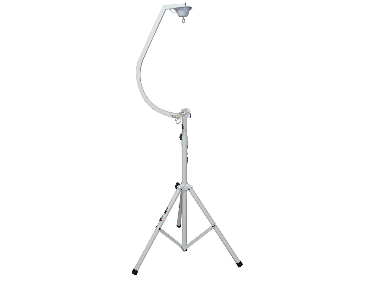 B-Stock: ProX X-MB20STAND 20" Mirror Ball Free Standing Hook with 1 RPM Motor - White by ProX Cases