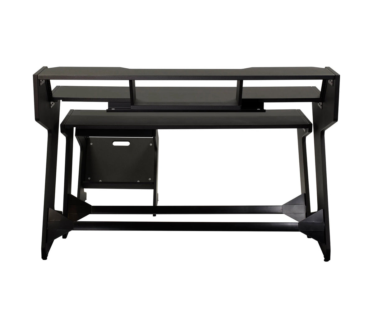 Ultimate Support Nucleus-Z Navigator Studio Workstation with 16 Rack Spaces - 64.5-Inch