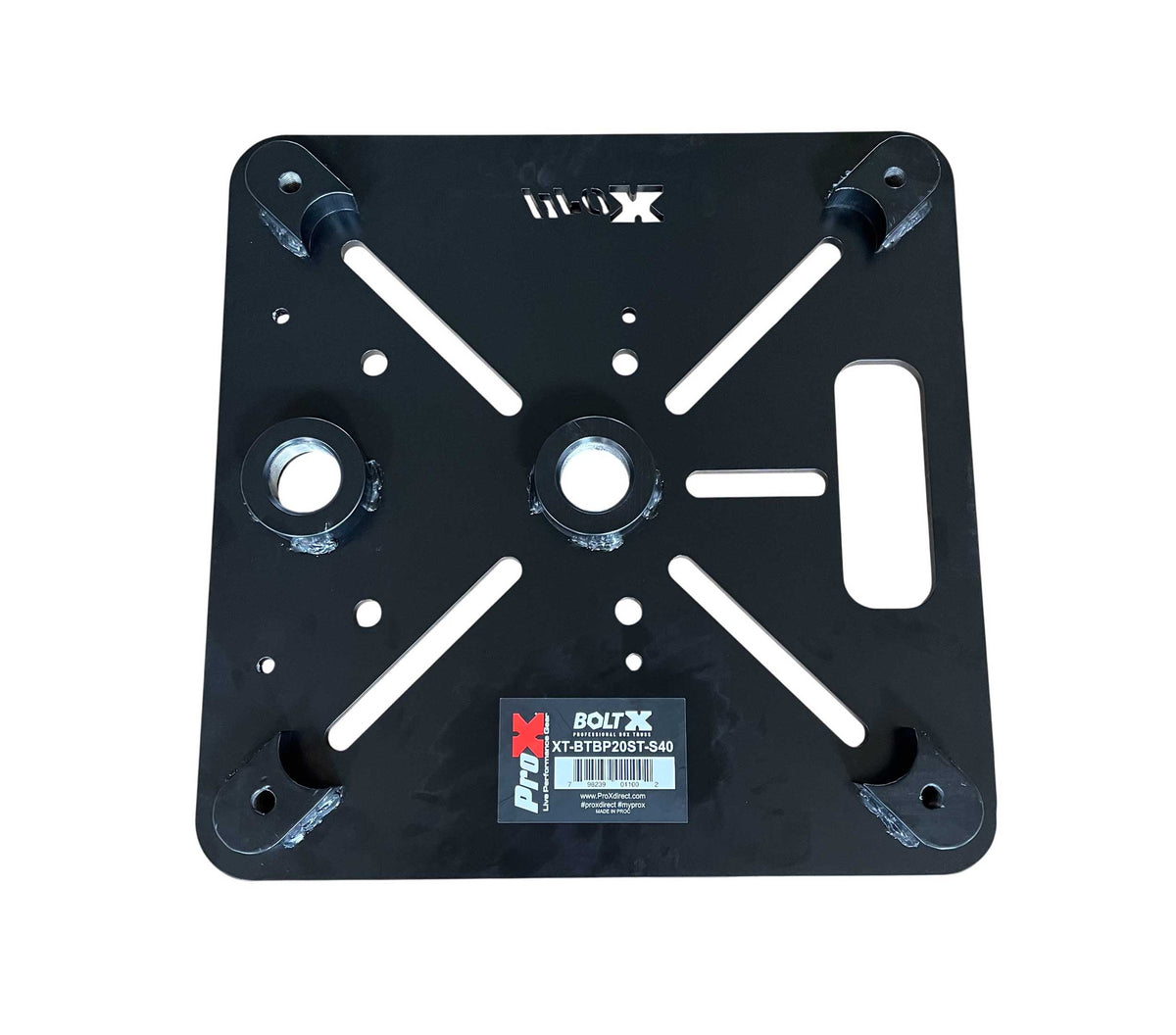 ProX XT-BTBP20ST-S40 Steel Truss Base Plate with Raised Frame - 20-Inch