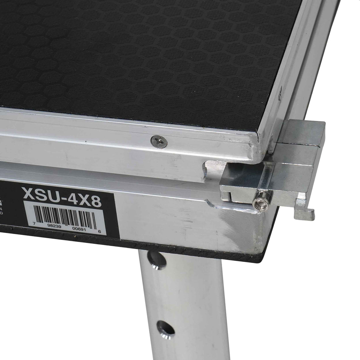 ProX XSU-4X8, 4' x 8' Portable Stage Deck with Adjustable 16" to 22" Telescoping Legs