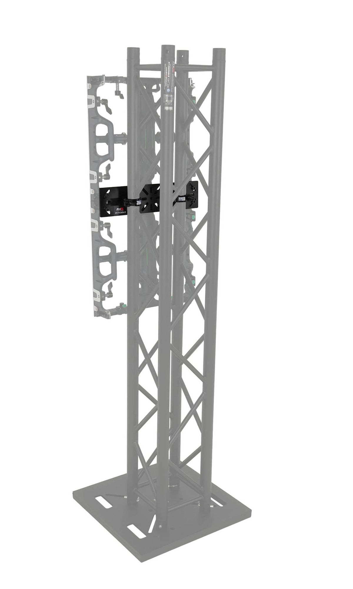 ProX XT-TCSOLO, LED Panel Mounting Plate with Adjustable Sliding Clamp for BoltX and F34 Series Truss