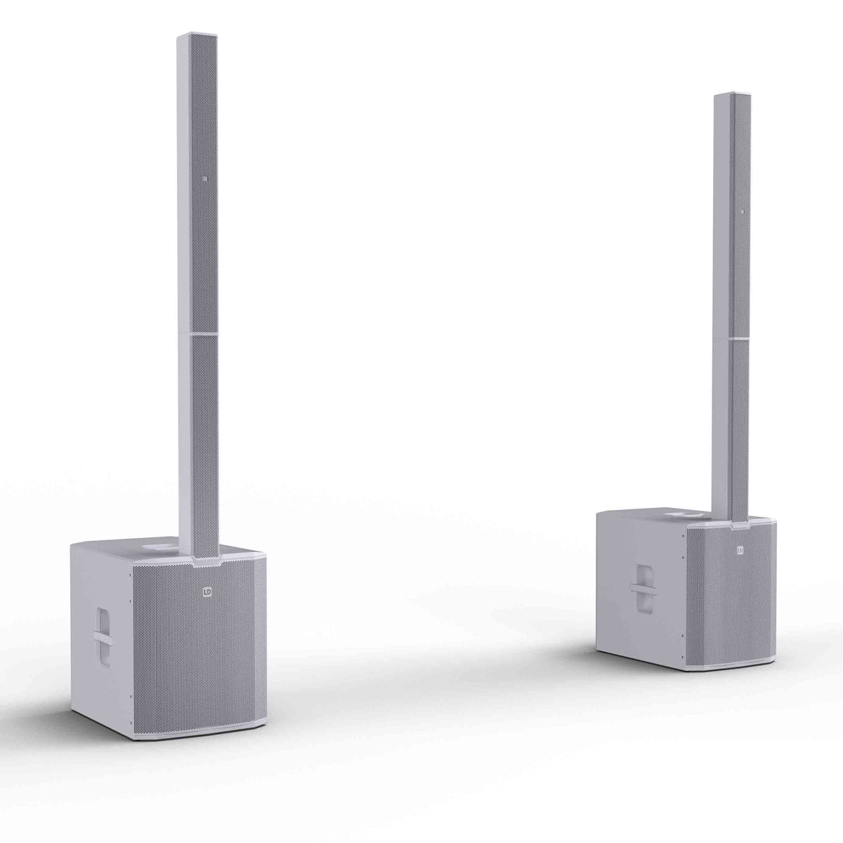 LD Systems MAUI 66 G3 W, 800W Active Cardioid Column PA System with 18-Inch Subwoofer by Adam Hall