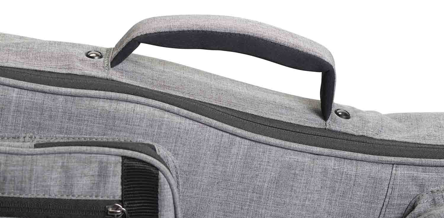 Gator Cases GT-UKE-SOP-GRY Transit Series Bag for Soprano Ukulele - Grey by Gator Cases
