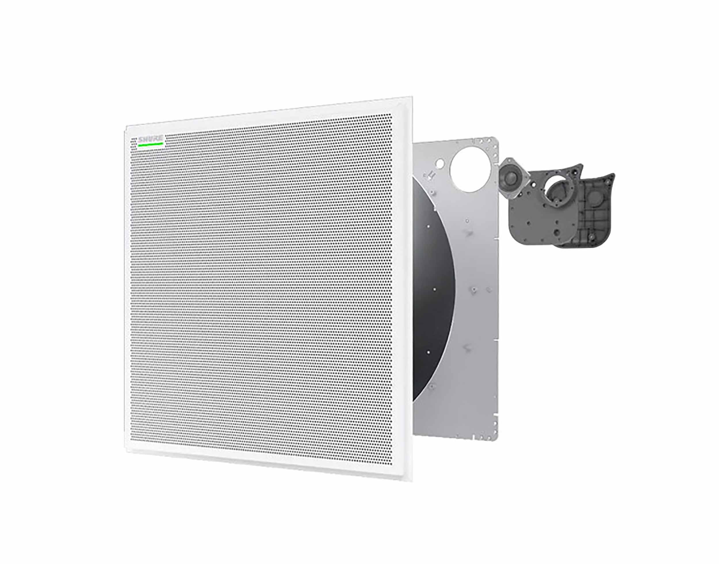 Shure MXA902W-S-60CM, Microflex Advance White Ceiling Array Microphone and Loudspeaker - 60 cm by Shure
