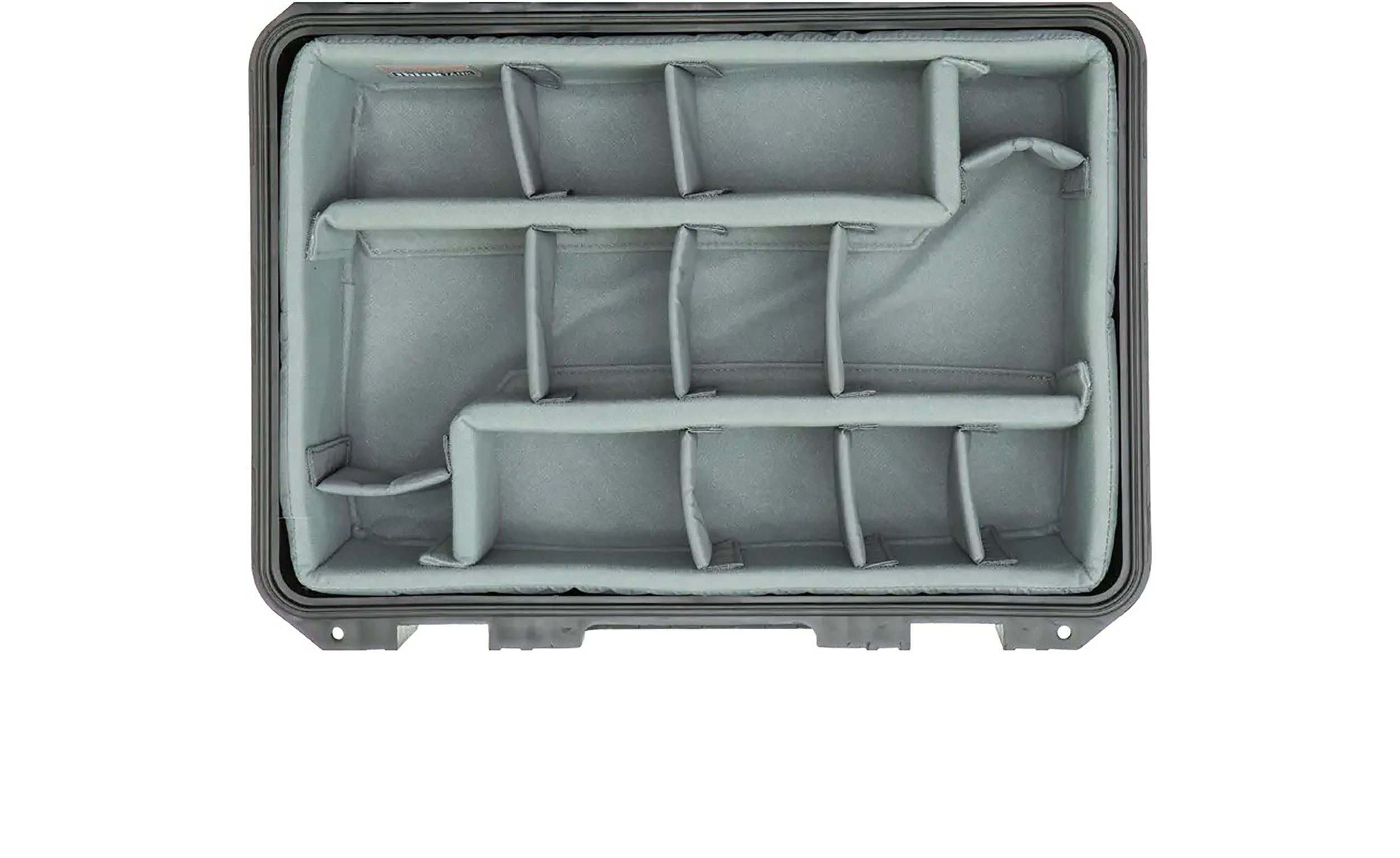 SKB Cases 3i-1711-6DT, iSeries Waterproof Case with Think Tank Photo Dividers and Lid Foam - Black by SKB Cases