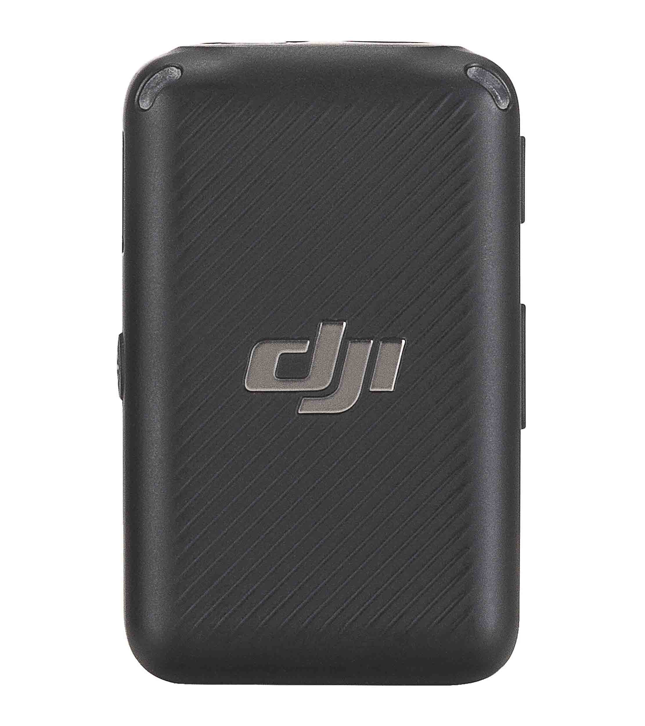 DJI Mic CP.RN.00000308.01, Compact Digital Wireless Microphone System/Recorder for Camera and Smartphone (2.4 GHz) by DJI