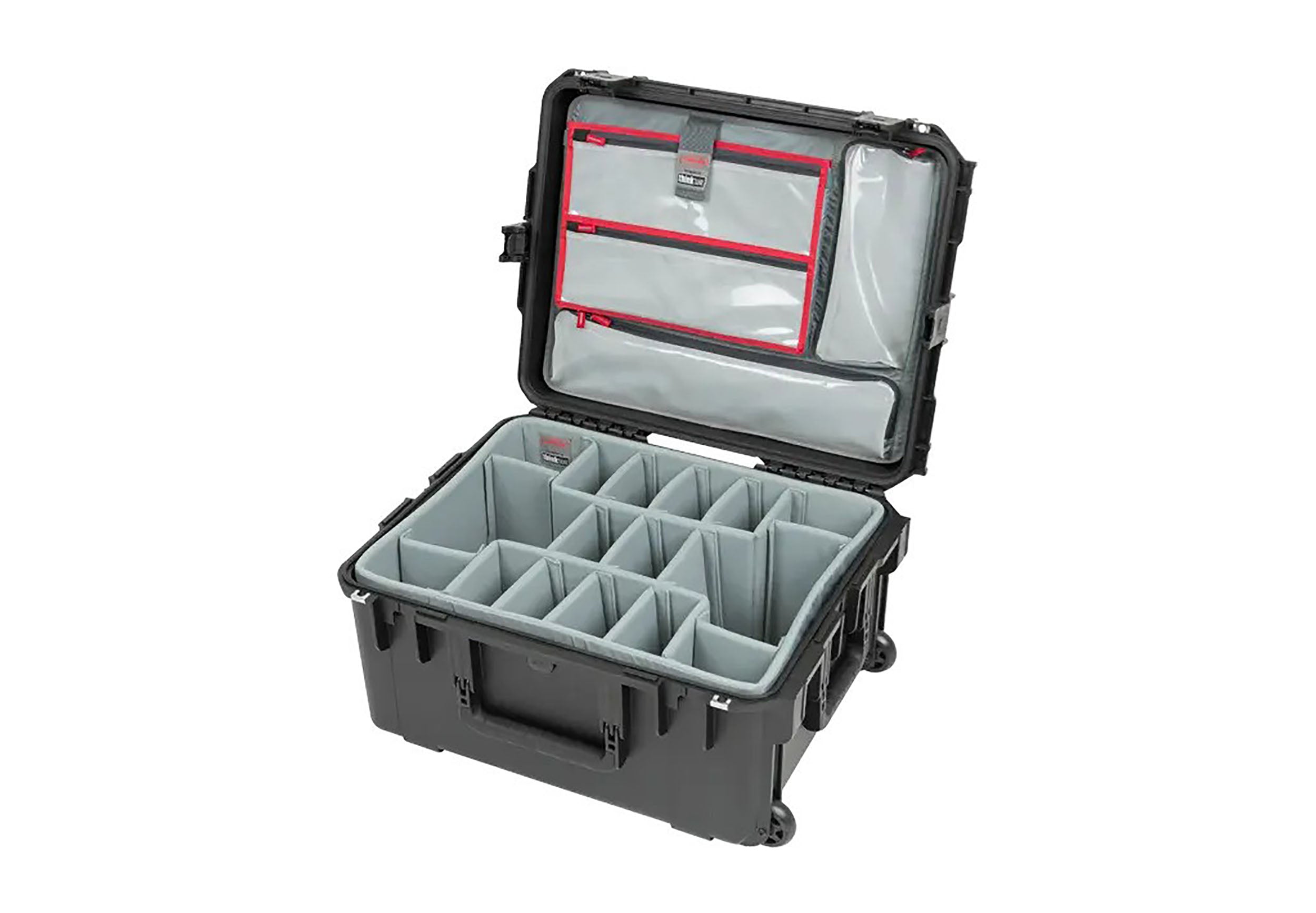 SKB Cases 3i-2217-10PL, iSeries Case with Think Tank Photo Dividers and Lid Organizer - Black by SKB Cases