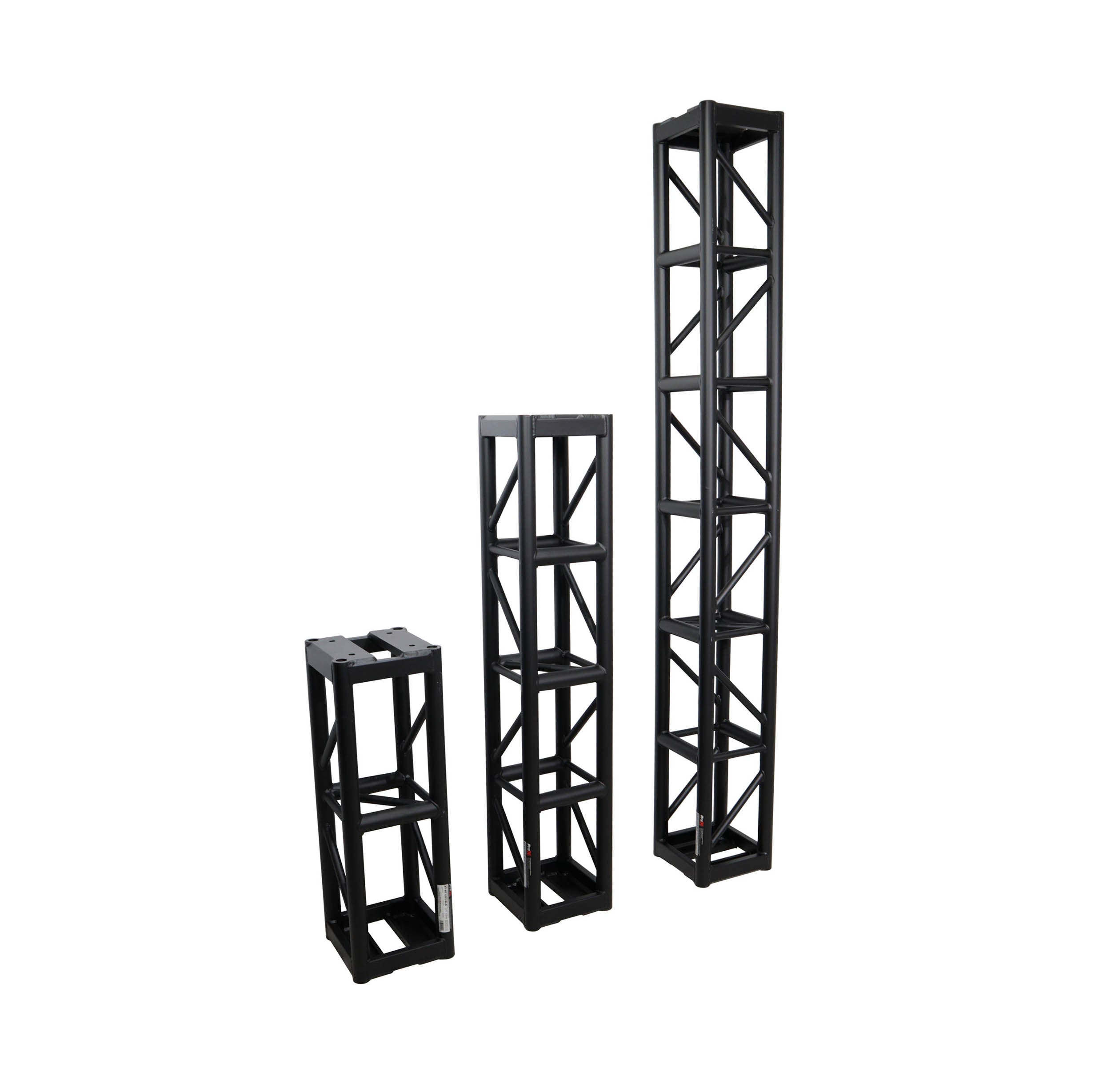 ProX XT-BT1202BLK, 12 Inch Black Bolted Professional Box Truss Segment - 2 Ft by ProX Cases
