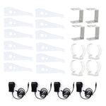 Eliminator Lighting LED BP TUBES 4 PAK, 4 Battery Powered Color Changing LED Tubes by Eliminator Lighting