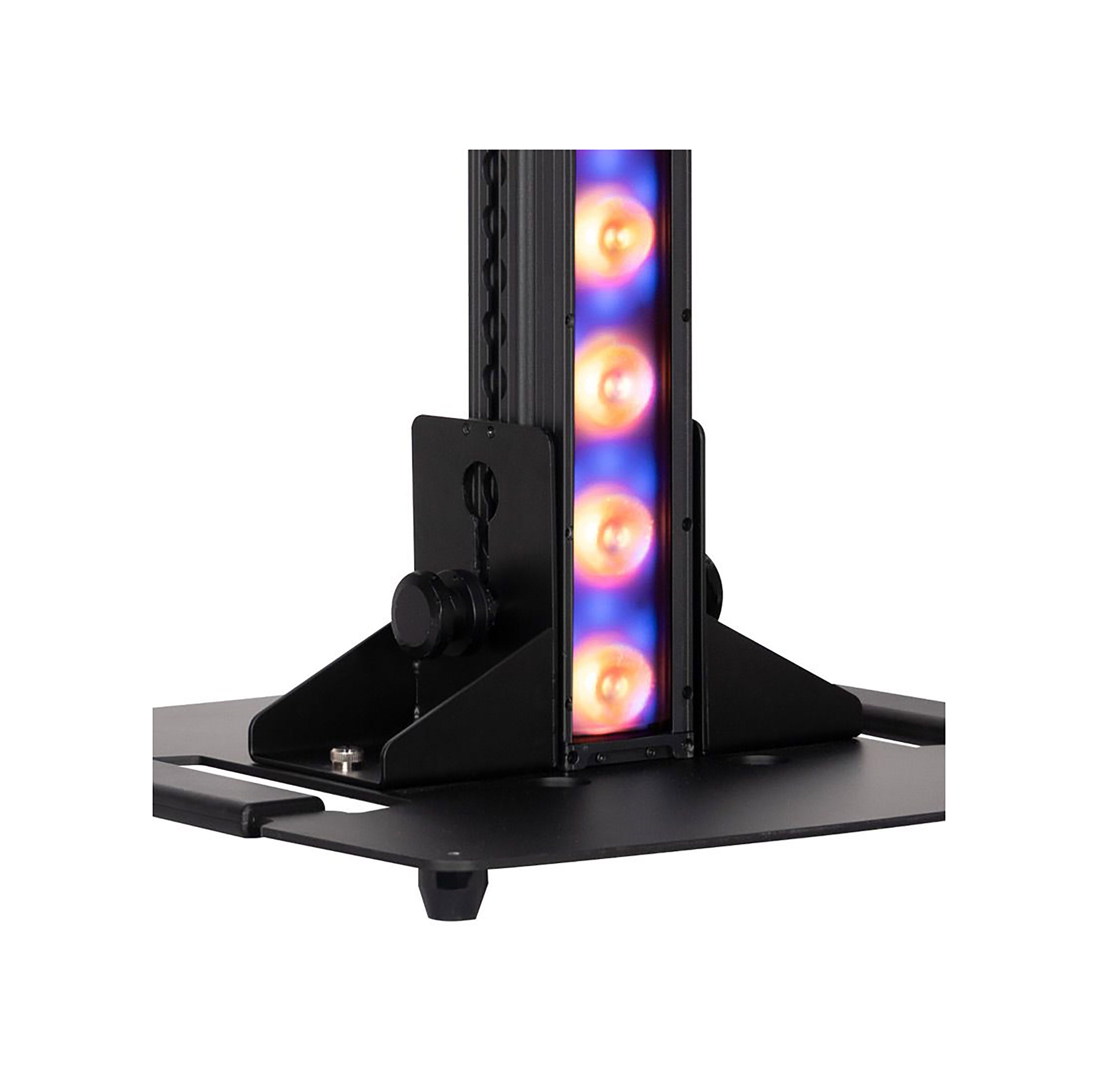 Accu-Stand VFB, Versatile Floor Base for Mounting ElectraPix Bar Fixtures by Accu-Stand