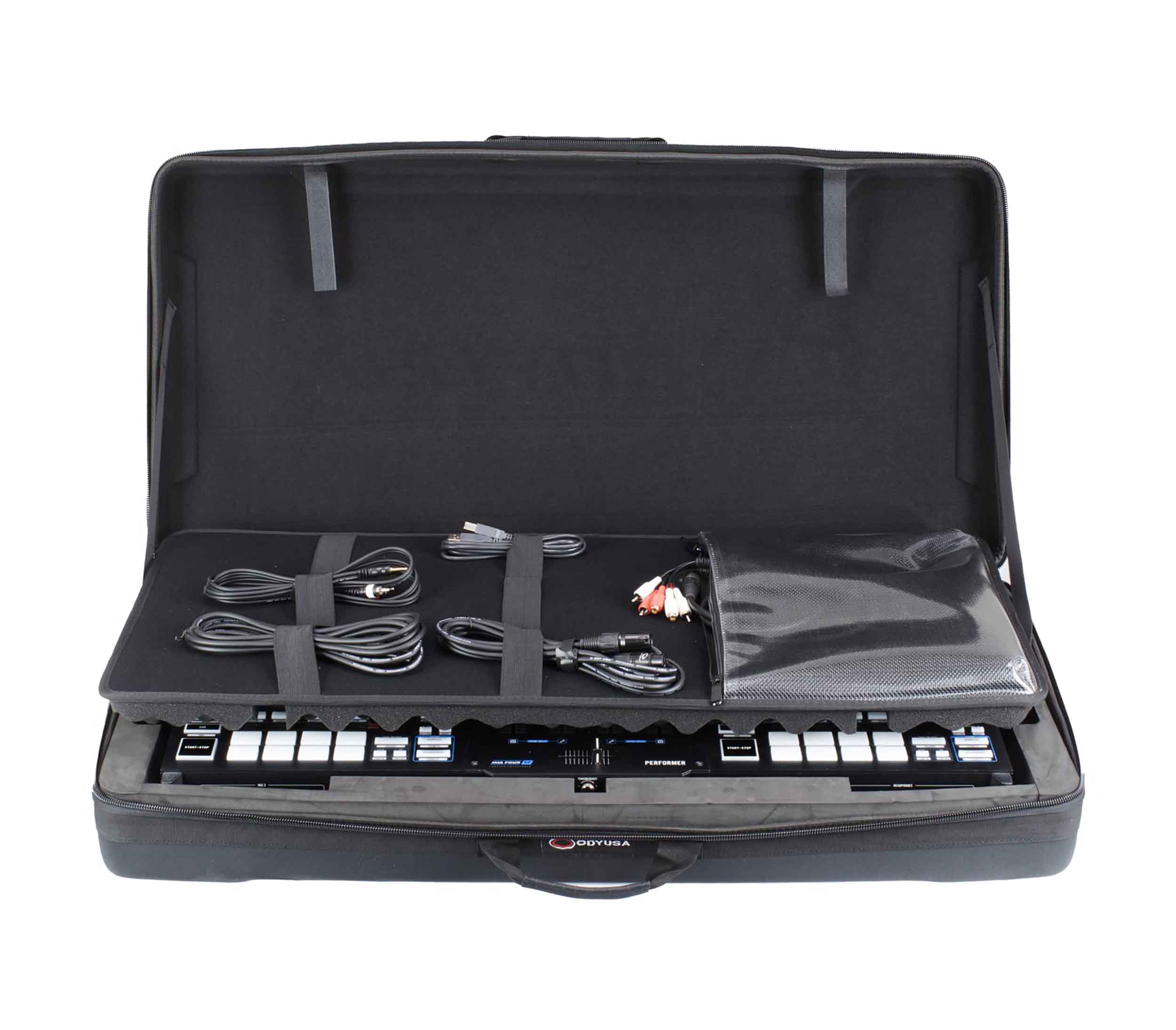Odyssey BMPERFORMERDLX, Rane Performer Deluxe EVA Molded Soft Case/Bag with Lid Compartment by Odyssey