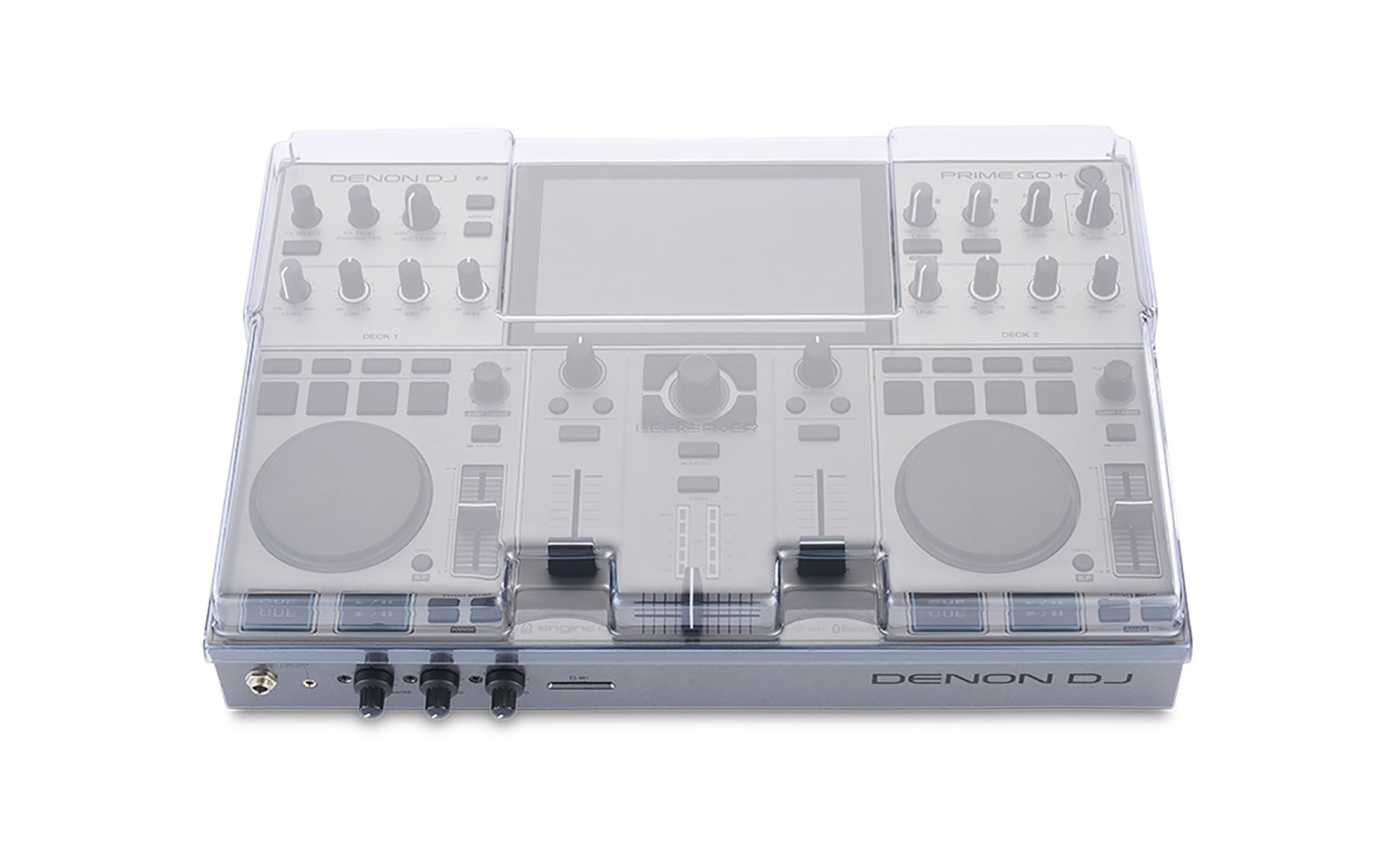 Decksaver DSPCPRIMEGO+ Protection Cover for Denon DJ Prime GO and GO+ by Decksaver