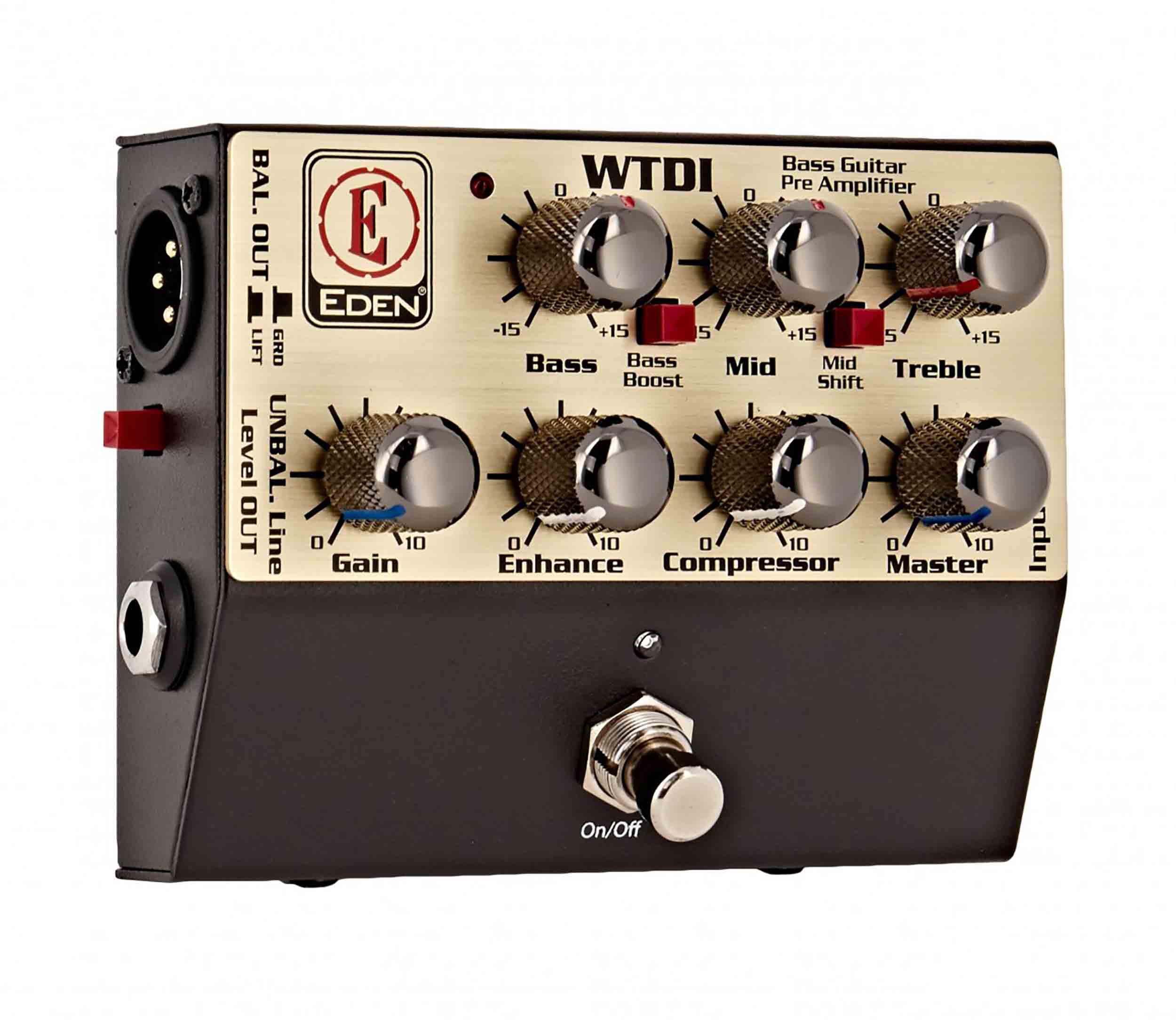 EDEN WTDI Bass Direct Box/Preamp Pedal by Eden