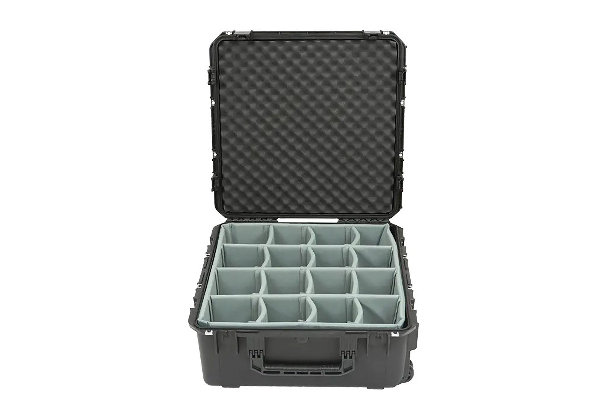SKB Cases 3i-2424-10DT, iSeries Waterproof Case with Think Tank Photo Dividers - Black by SKB Cases