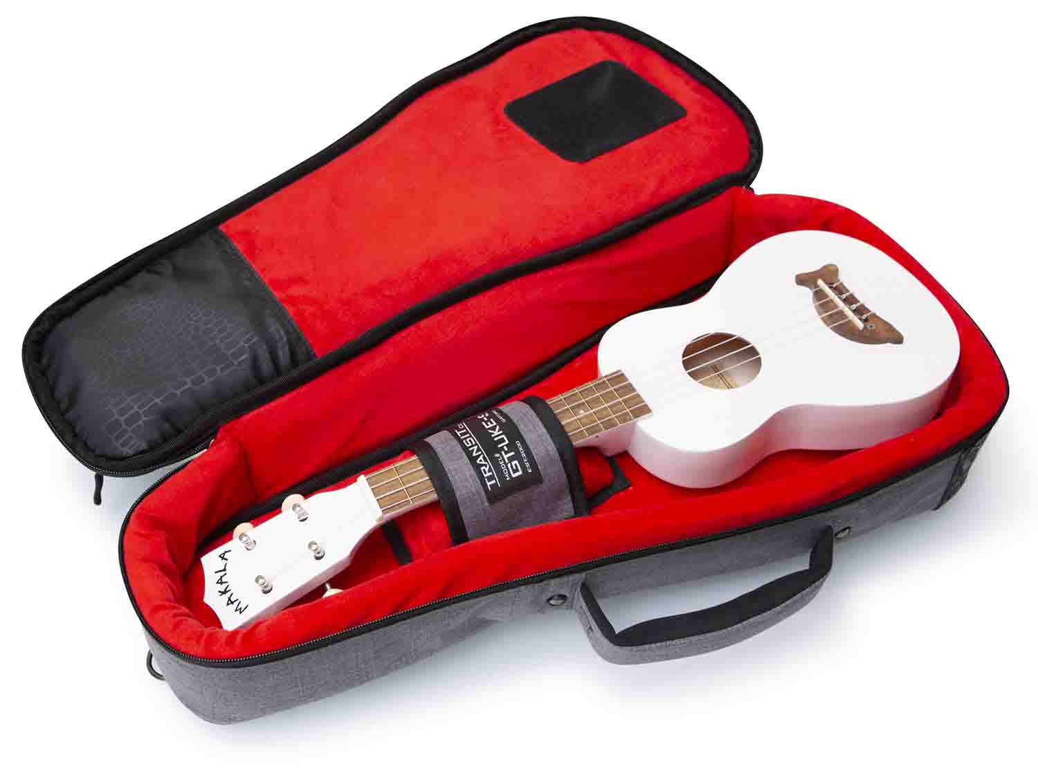 Gator Cases GT-UKE-SOP-GRY Transit Series Bag for Soprano Ukulele - Grey by Gator Cases