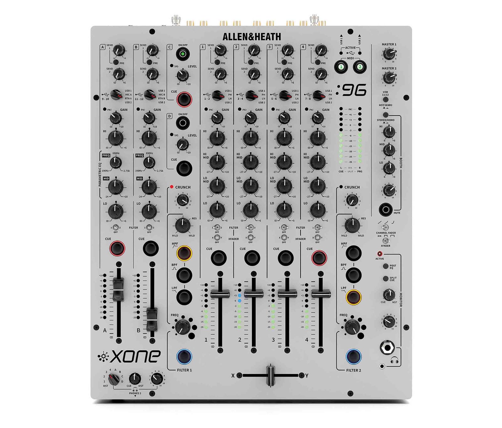 Allen & Heath XONE:96 Analogue DJ Mixer with Audio Interface by ALLEN & HEATH
