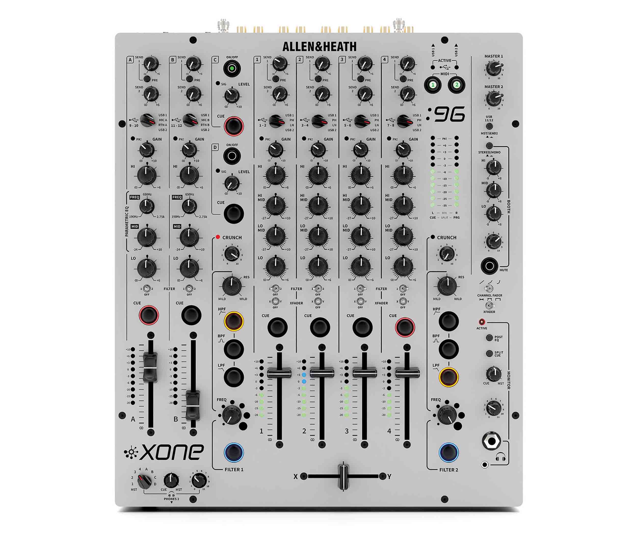 Allen & Heath XONE:96 Analogue DJ Mixer with Audio Interface by ALLEN & HEATH