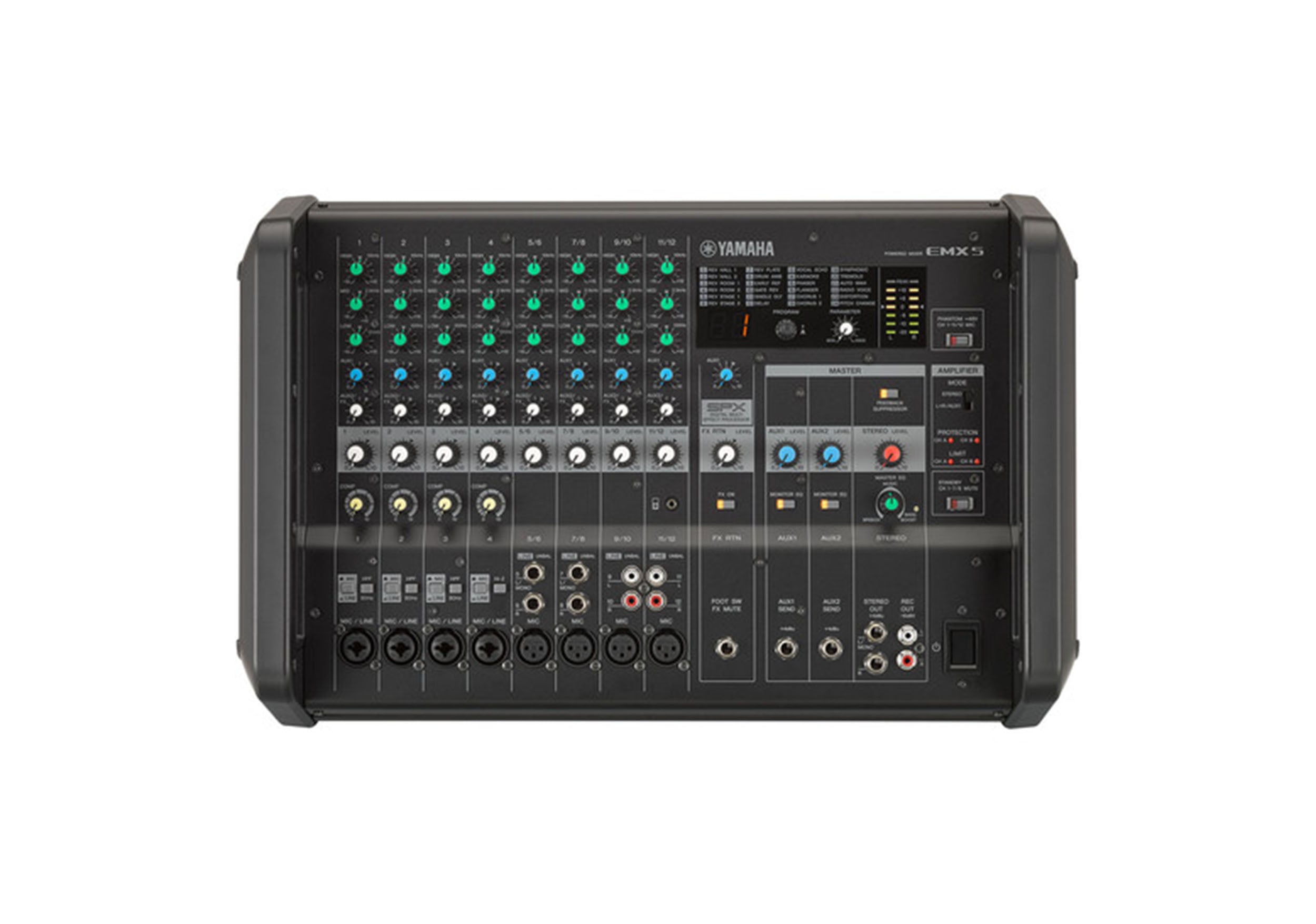 Yamaha EMX 5, 12-Input Powered Mixer by Yamaha