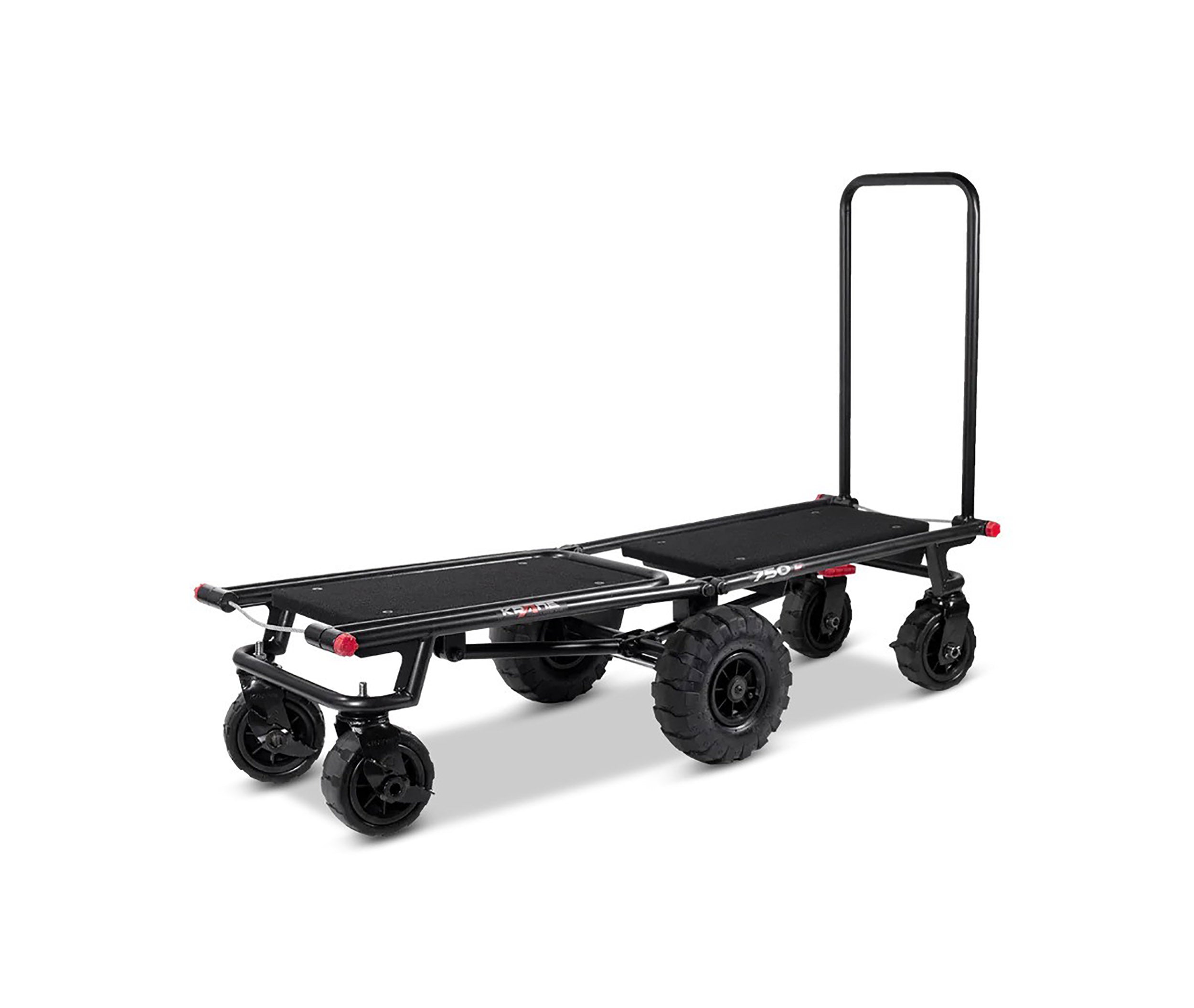 B-Stock: Krane AMG750-AT ALL-TERRAIN Heavy Duty Equipment Cart - Multi-Mode Folding Longbed with 750 lb Capacity by Krane AMG