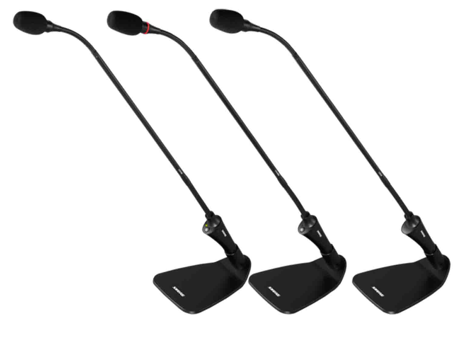 Shure CVG18-B/C Gooseneck Cardioid Microphone with Inline Preamplifier - 18 Inch by Shure