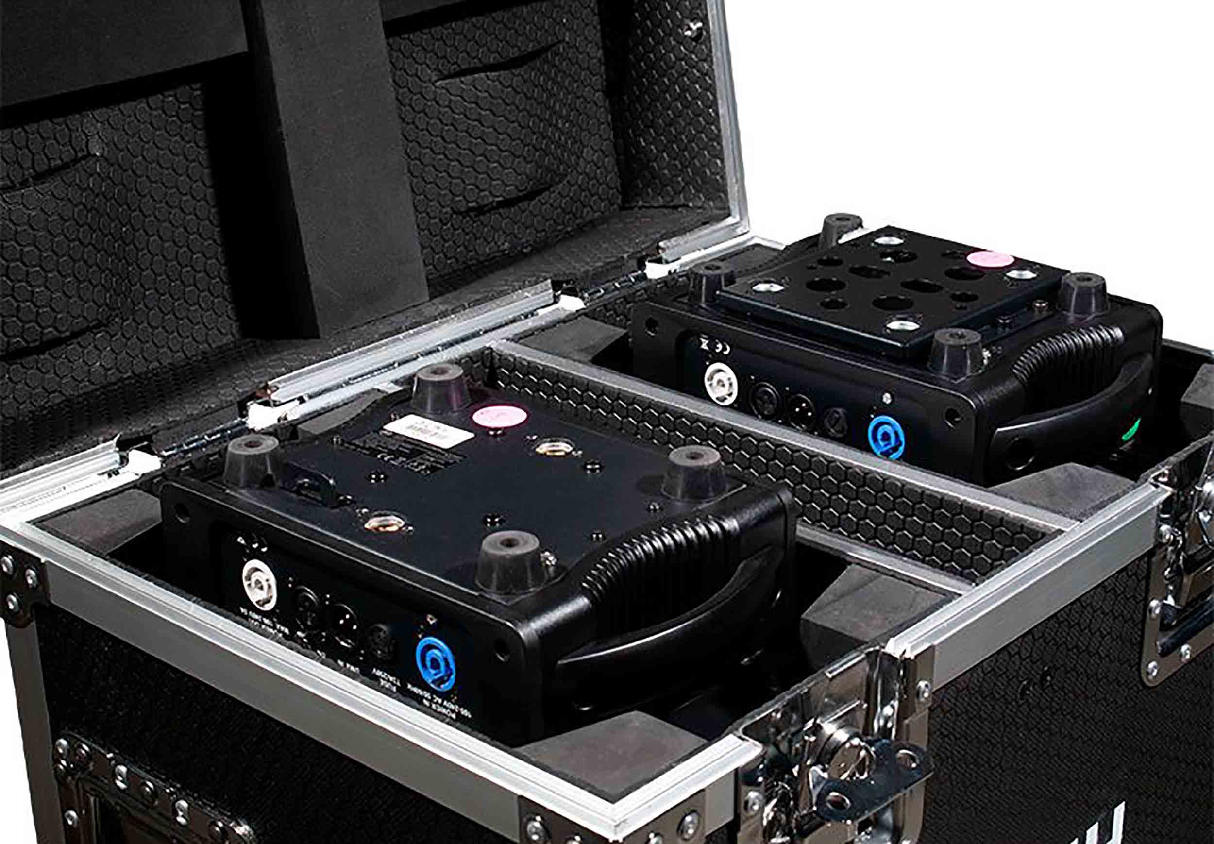 ADJ DRC MH, Dual Road Case for Focus Spot 3Z, 4Z, or Vizi Beam RXONE - Black by ADJ