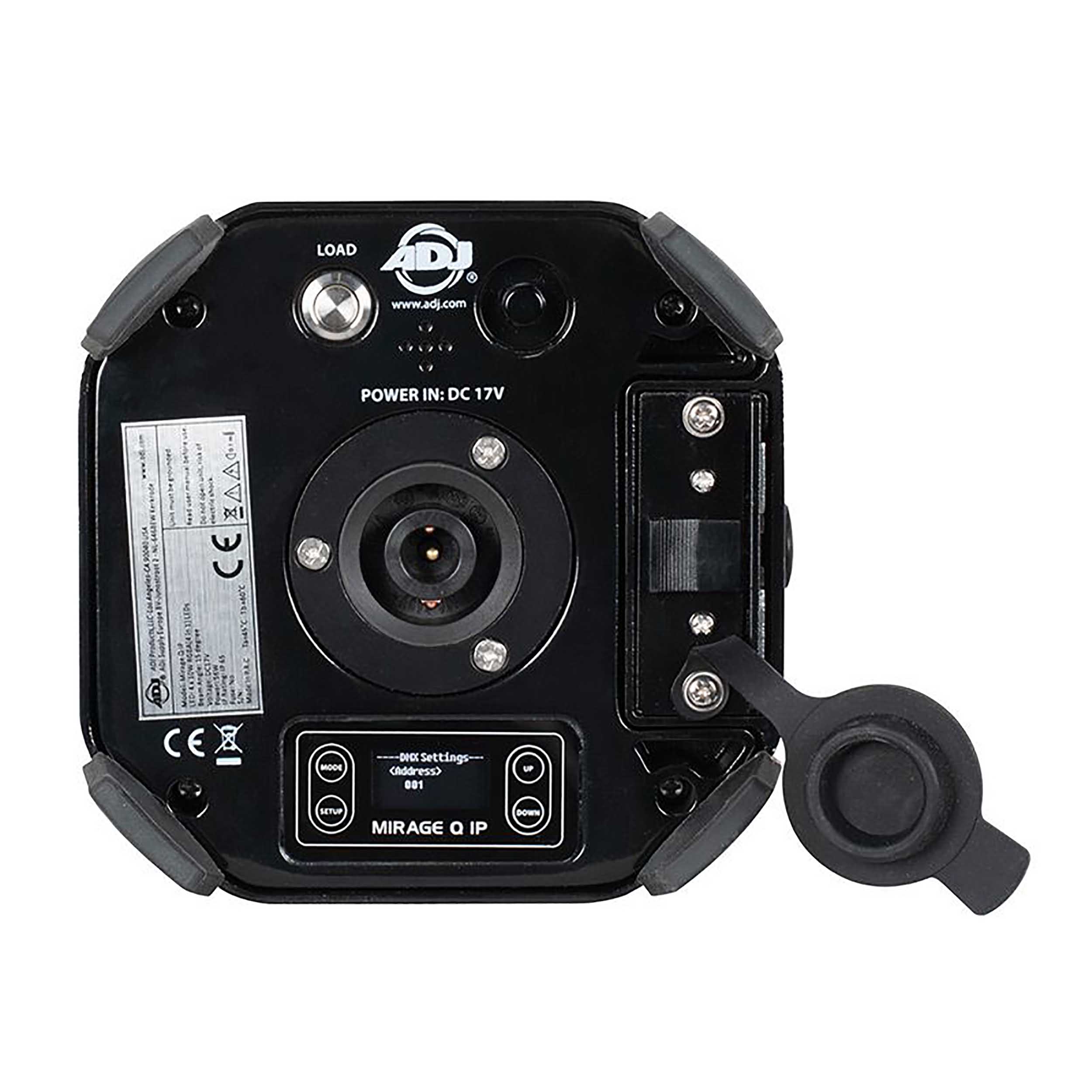 ADJ Mirage Q6 Pak Black, All-in-One Battery-Powered Event Up Lighting System by ADJ