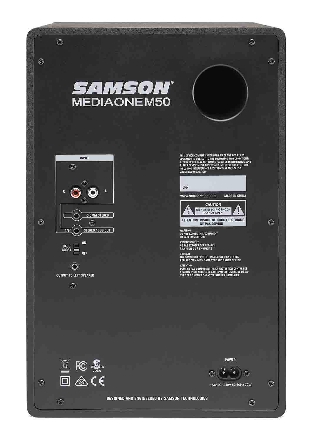 B-Stock: Samson Media One M50 Powered Studio Monitors by Samson