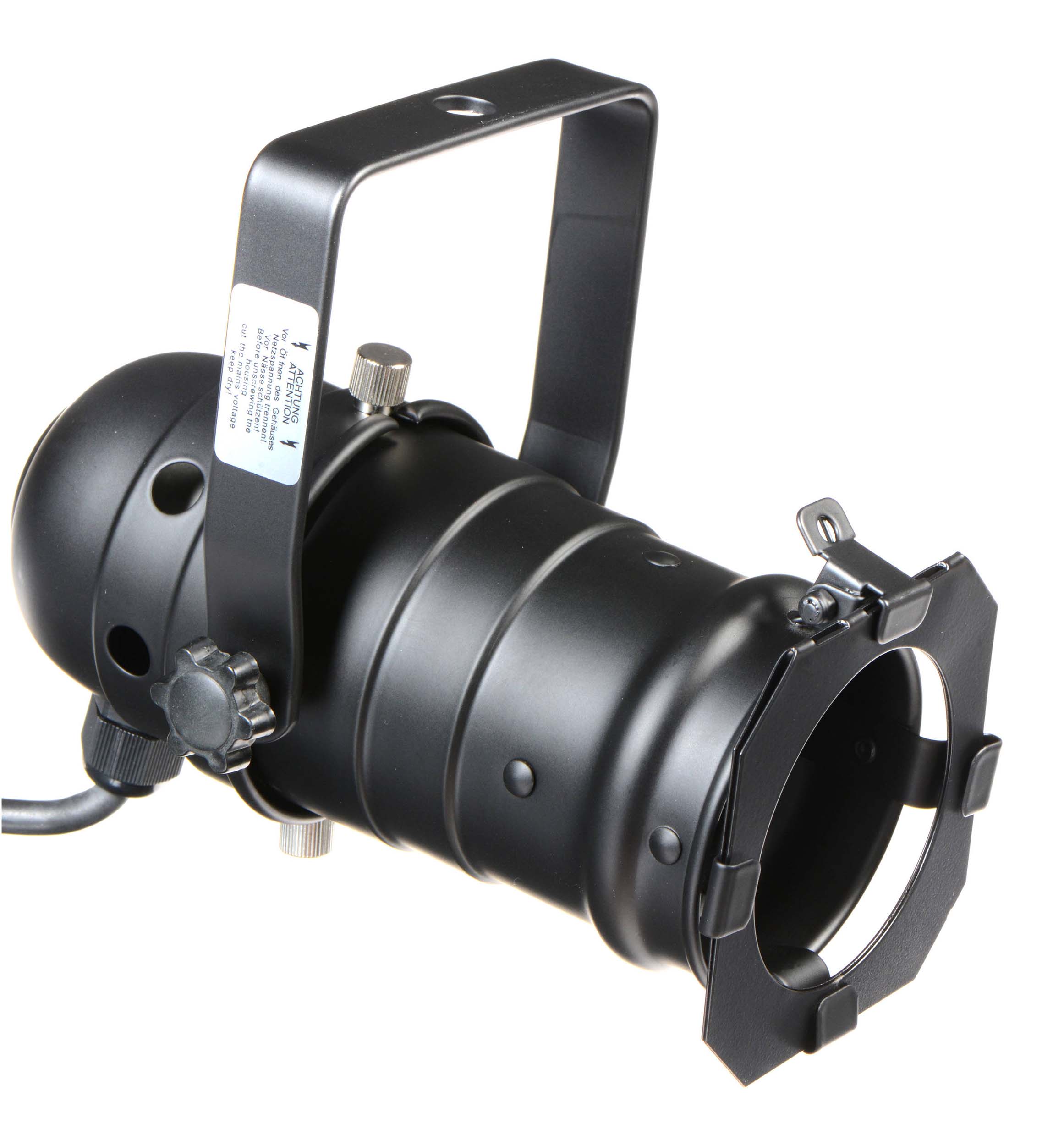 Odyssey LSPAR20B Black Aluminum Par 20 Light Fixture by Odyssey