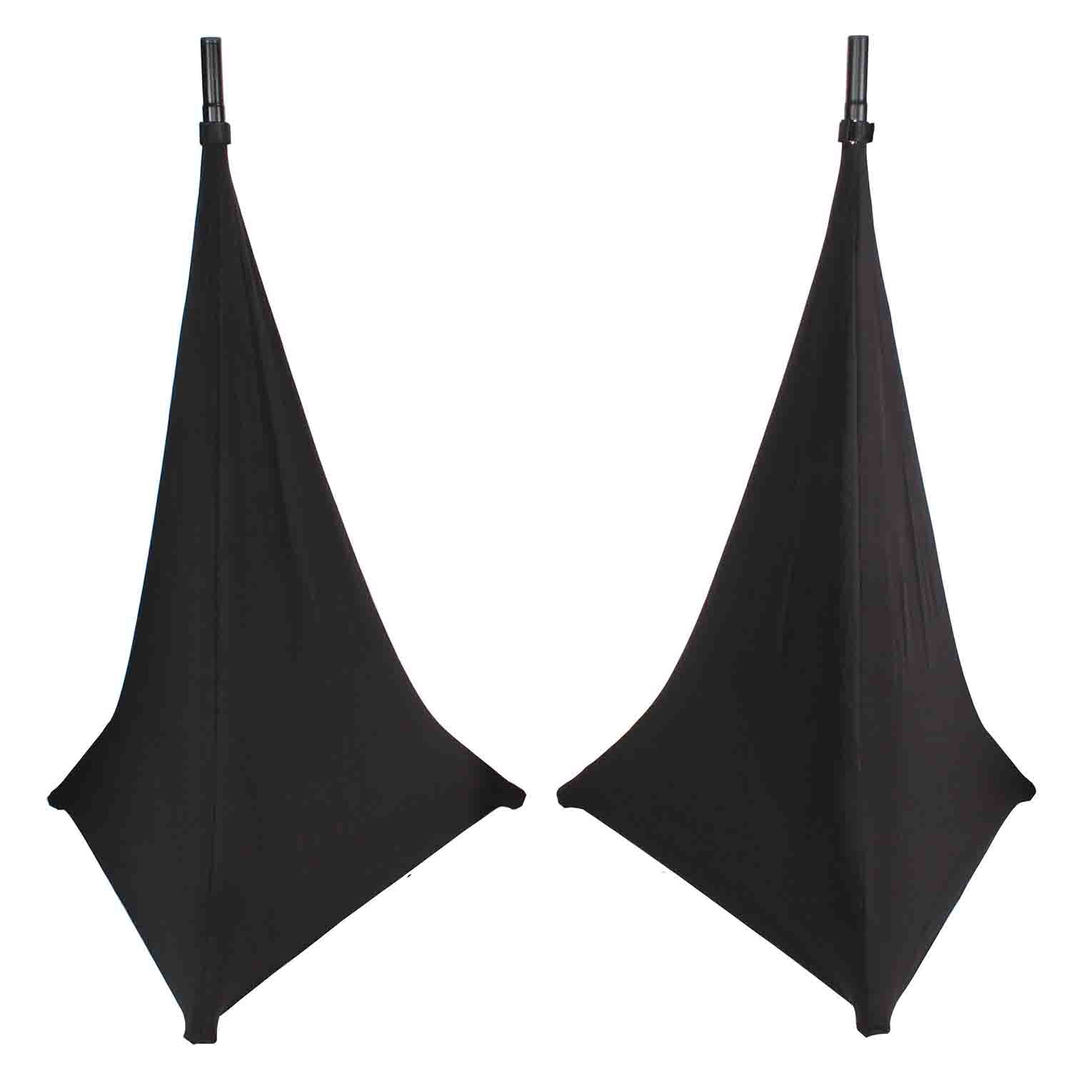 REPLACEMENT SCRIMS ProX X-SP2SC-X2 Two Pack of Lycra Cover Scrim for Speaker Tripod or Lighting Stand 2 Sided by ProX Cases
