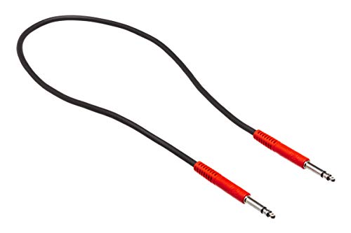 Hosa TTS-890 Balanced Patch Cables, TT TRS to Same, 3 ft by Hosa