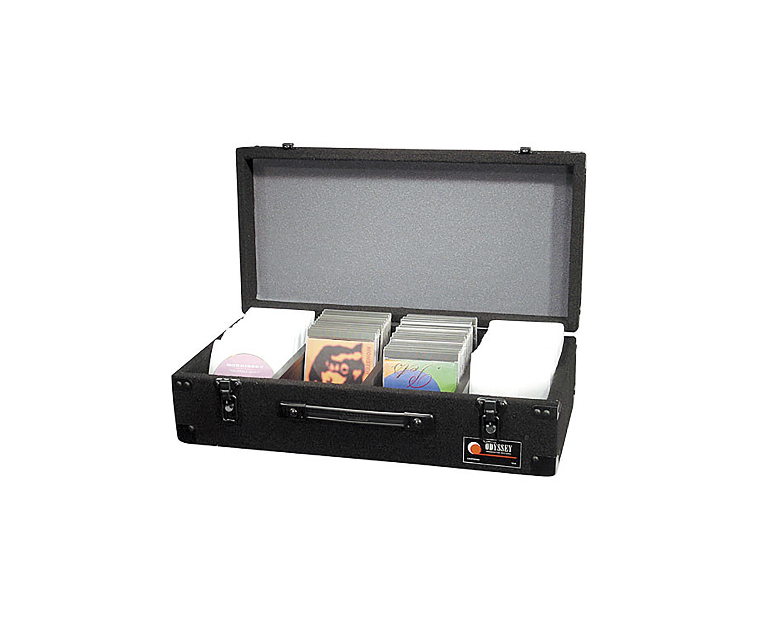 Odyssey CCD300E Carpet CD Case Holds 100 Jewel Cases or 300 View Packs by Odyssey