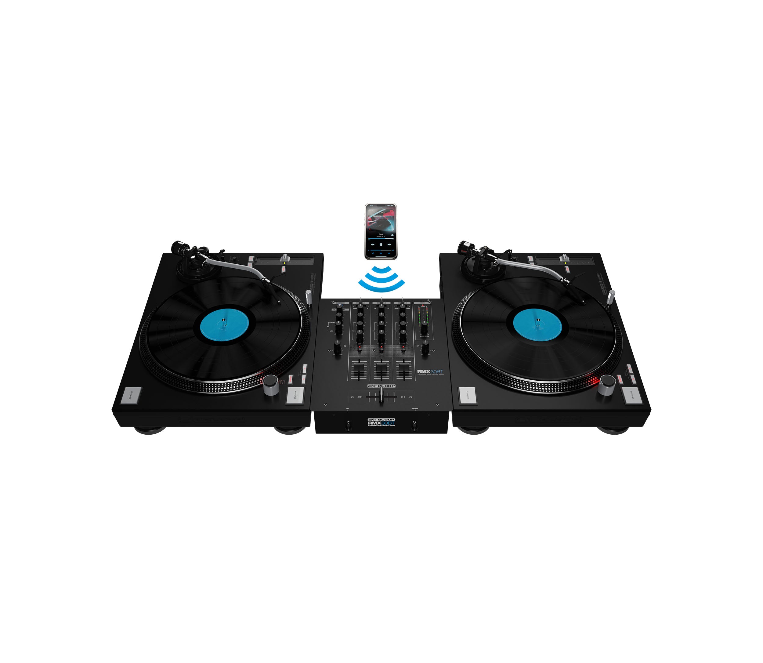 Reloop RMX-30 BT 3-Channel Bluetooth DJ Mixer with Bluetooth by Reloop