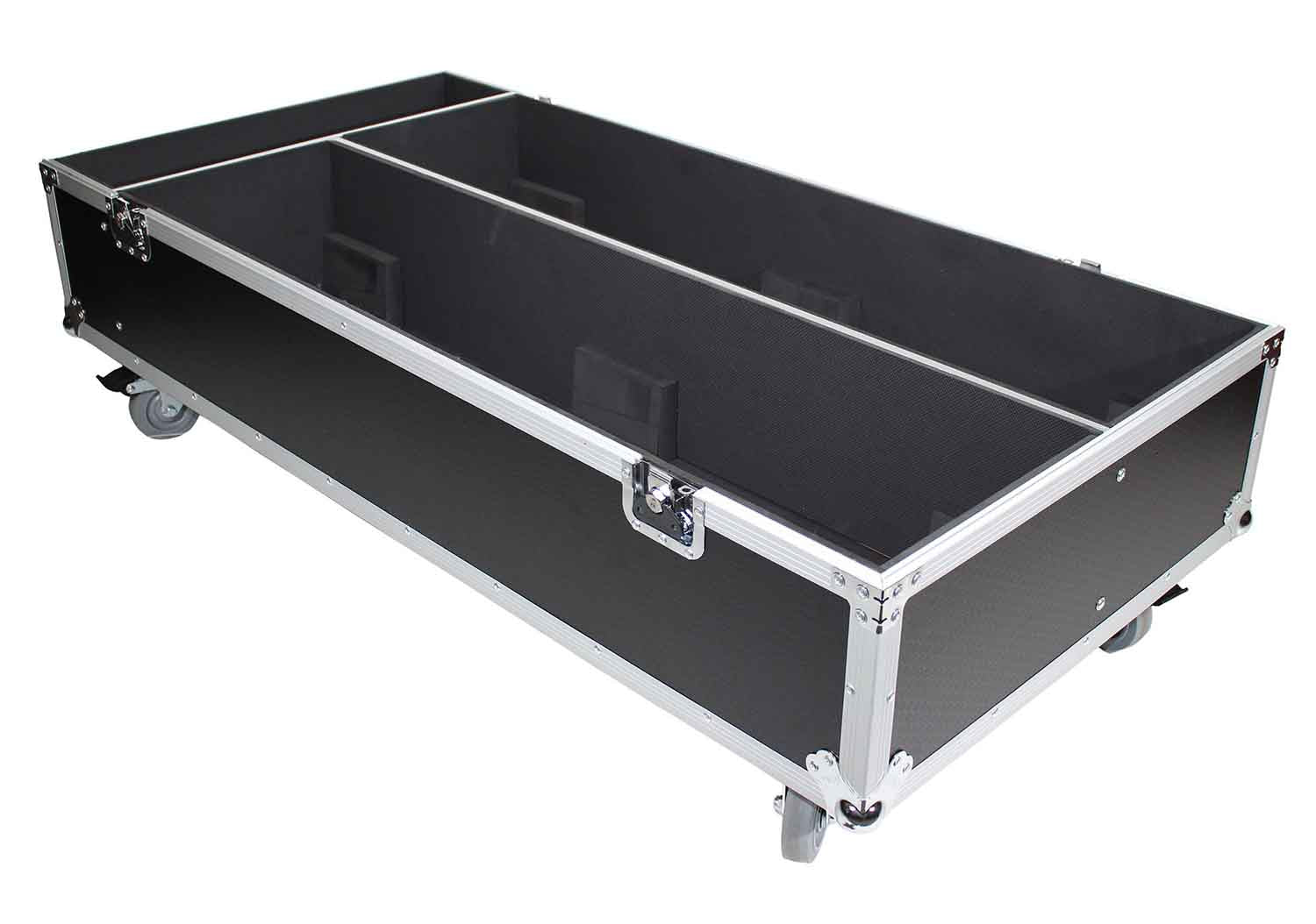 B-Stock: ProX X-RCF-NXL44AX2W Flight Case for 2 RCF NXL44-A Active 2 Way Column Array with 4 Inch Wheels by ProX Cases