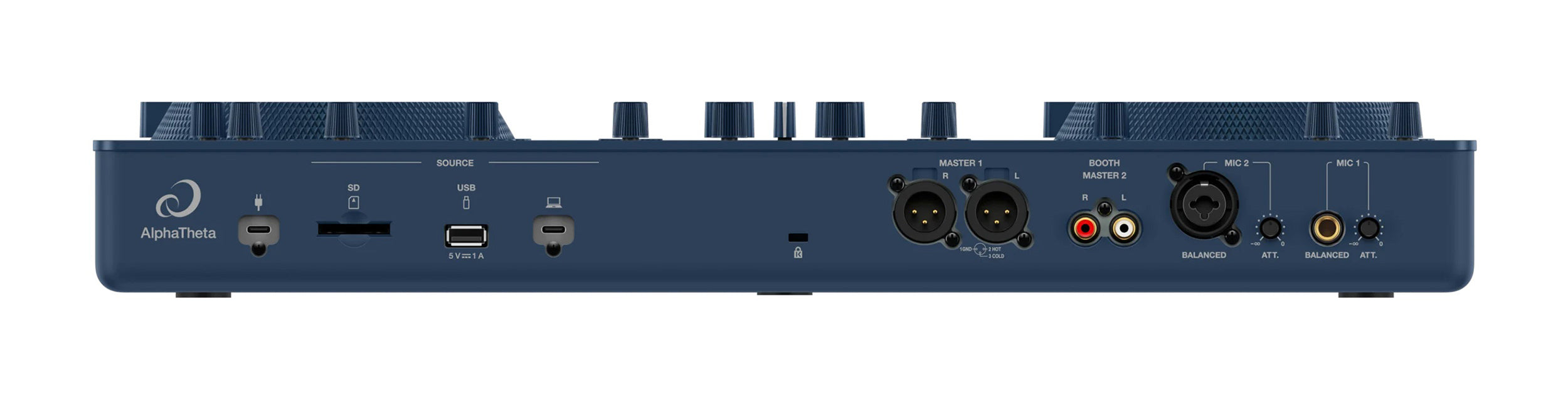 B-Stock: Alpha Theta Omnis-Duo, Portable All-In-One DJ System 2-Ch DJ Controller by Alpha Theta